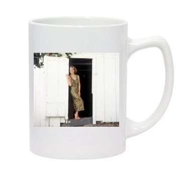 Helen Hunt 14oz White Statesman Mug