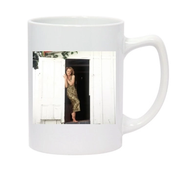 Helen Hunt 14oz White Statesman Mug