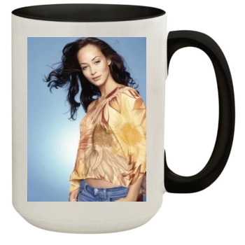 Heydi Nunez Gomez 15oz Colored Inner & Handle Mug