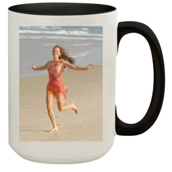 Heydi Nunez Gomez 15oz Colored Inner & Handle Mug