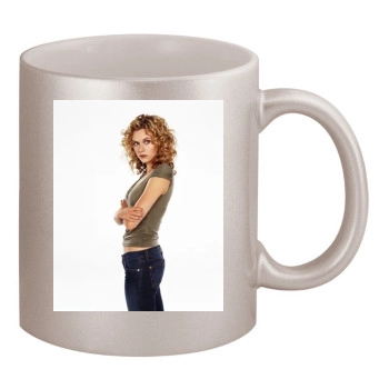 Hilarie Burton 11oz Metallic Silver Mug