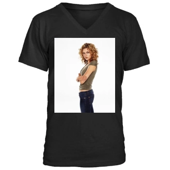 Hilarie Burton Men's V-Neck T-Shirt