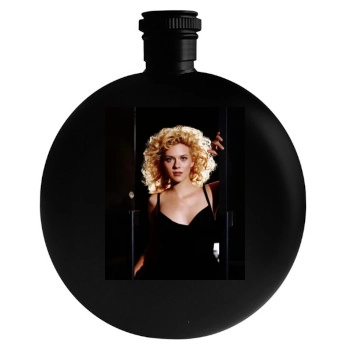 Hilarie Burton Round Flask