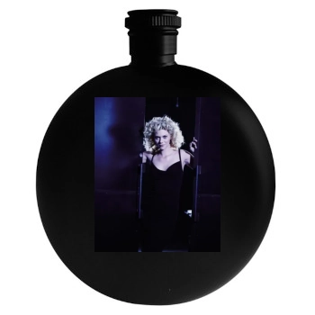 Hilarie Burton Round Flask