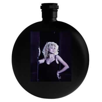 Hilarie Burton Round Flask