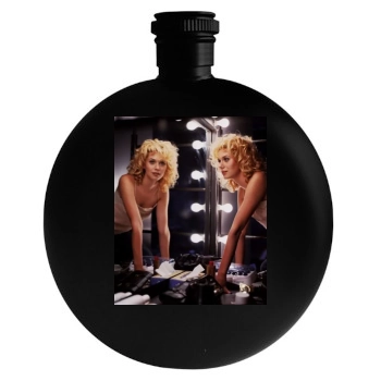 Hilarie Burton Round Flask