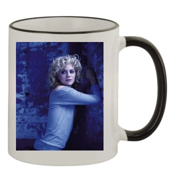 Hilarie Burton 11oz Colored Rim & Handle Mug