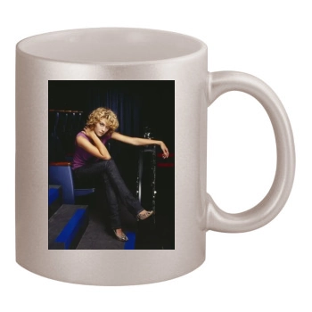 Hilarie Burton 11oz Metallic Silver Mug