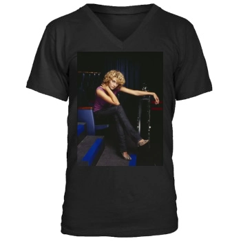 Hilarie Burton Men's V-Neck T-Shirt