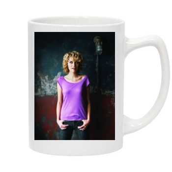 Hilarie Burton 14oz White Statesman Mug