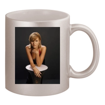 Hilarie Burton 11oz Metallic Silver Mug