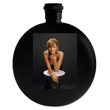 Hilarie Burton Round Flask