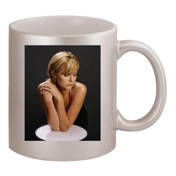 Hilarie Burton 11oz Metallic Silver Mug