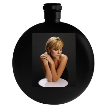 Hilarie Burton Round Flask