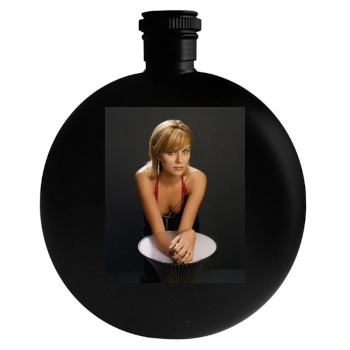 Hilarie Burton Round Flask