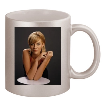 Hilarie Burton 11oz Metallic Silver Mug