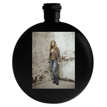 Holly Hunter Round Flask