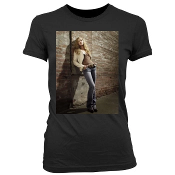 Holly Hunter Women's Junior Cut Crewneck T-Shirt