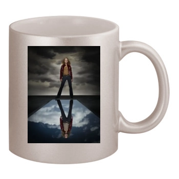 Holly Hunter 11oz Metallic Silver Mug