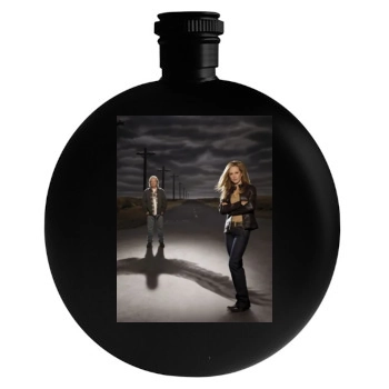 Holly Hunter Round Flask