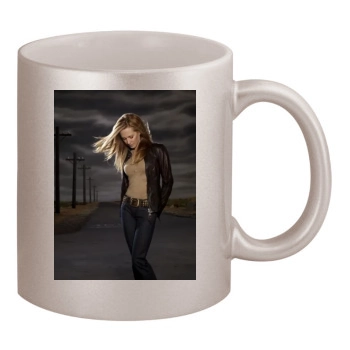 Holly Hunter 11oz Metallic Silver Mug