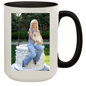 Holly Madison 15oz Colored Inner & Handle Mug