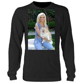 Holly Madison Men's Heavy Long Sleeve TShirt