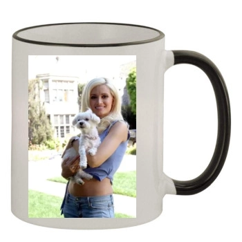 Holly Madison 11oz Colored Rim & Handle Mug