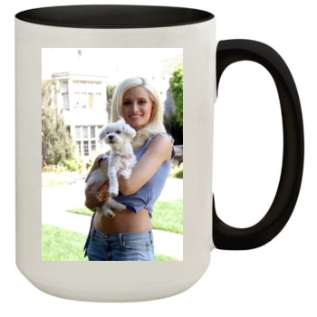 Holly Madison 15oz Colored Inner & Handle Mug