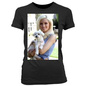 Holly Madison Women's Junior Cut Crewneck T-Shirt