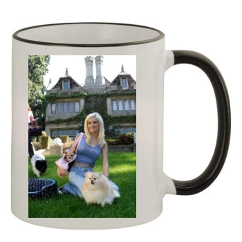 Holly Madison 11oz Colored Rim & Handle Mug