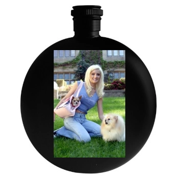 Holly Madison Round Flask