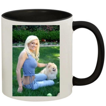 Holly Madison 11oz Colored Inner & Handle Mug