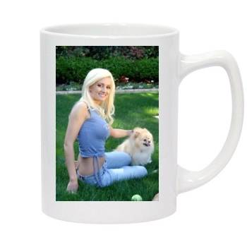 Holly Madison 14oz White Statesman Mug