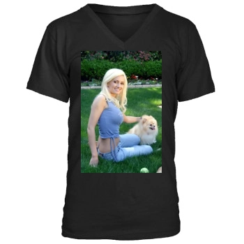 Holly Madison Men's V-Neck T-Shirt