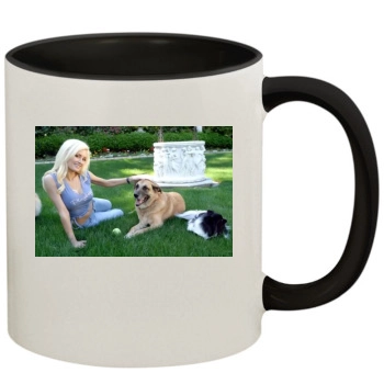 Holly Madison 11oz Colored Inner & Handle Mug