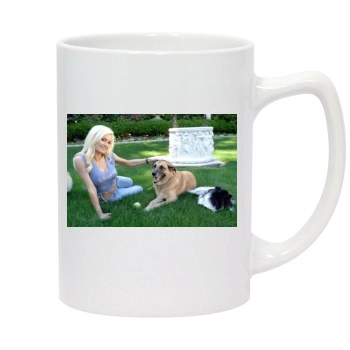 Holly Madison 14oz White Statesman Mug