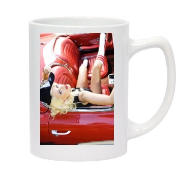 Holly Madison 14oz White Statesman Mug