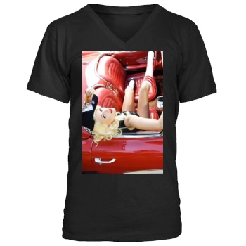 Holly Madison Men's V-Neck T-Shirt