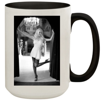 Holly Madison 15oz Colored Inner & Handle Mug