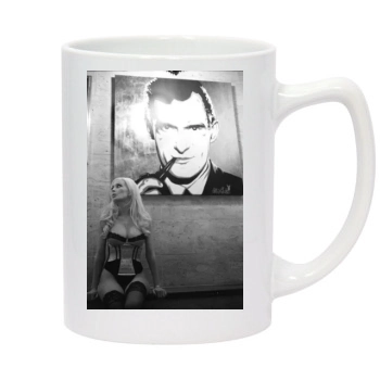 Holly Madison 14oz White Statesman Mug