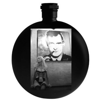 Holly Madison Round Flask