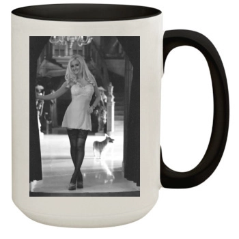 Holly Madison 15oz Colored Inner & Handle Mug