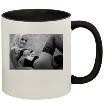 Holly Madison 11oz Colored Inner & Handle Mug