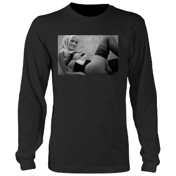 Holly Madison Men's Heavy Long Sleeve TShirt