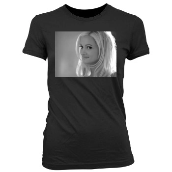 Holly Madison Women's Junior Cut Crewneck T-Shirt