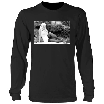 Holly Madison Men's Heavy Long Sleeve TShirt