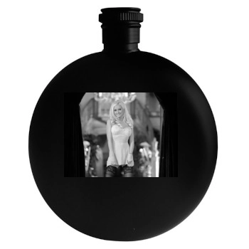 Holly Madison Round Flask