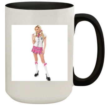 Holly Madison 15oz Colored Inner & Handle Mug