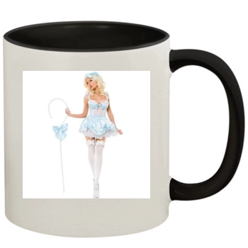 Holly Madison 11oz Colored Inner & Handle Mug